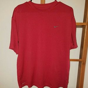Nike Fit Dry shirt Red LG